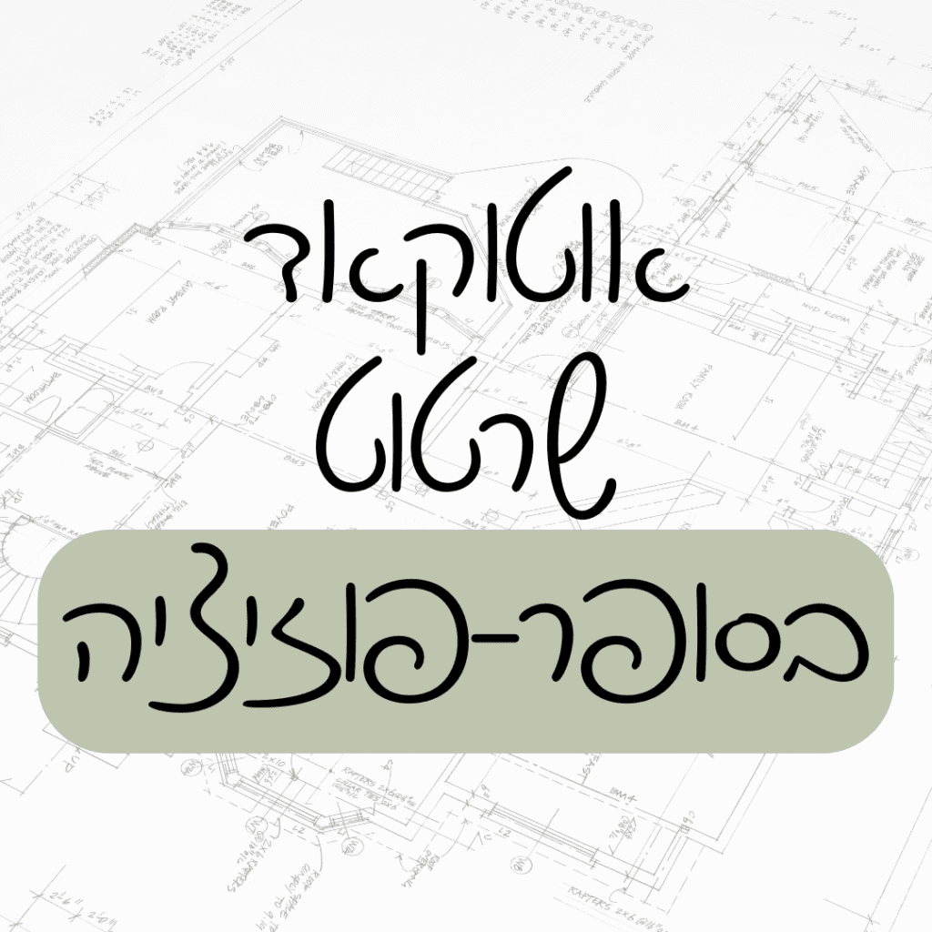 הסבר מקצועי איך מעצבת פנים צריכה לשרטט ולתכנן בשיטת השרטוט סופר-פוזיציה בבלוג המקצועי של לי לביא.