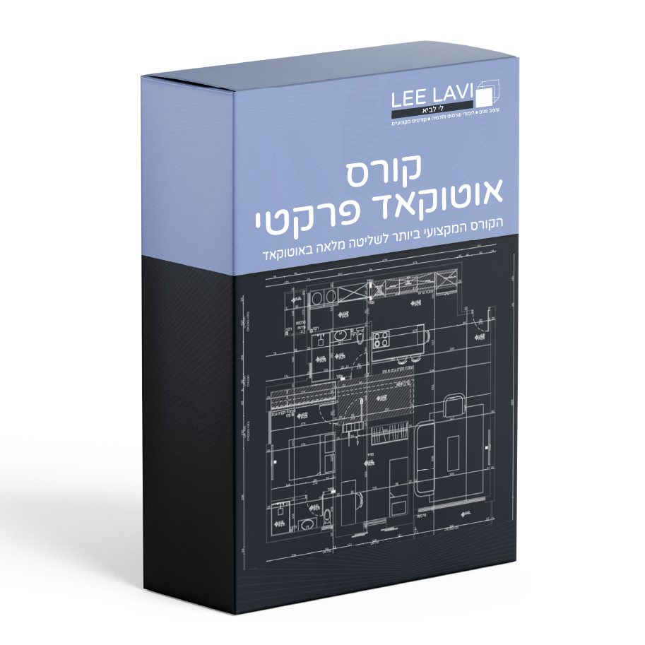 קורס אוטוקאד פרקטי של לי לביא